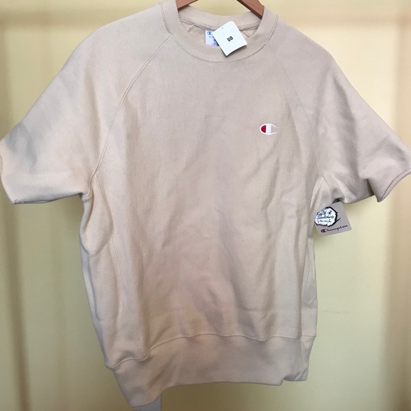 champion short sleeve sweatshirt